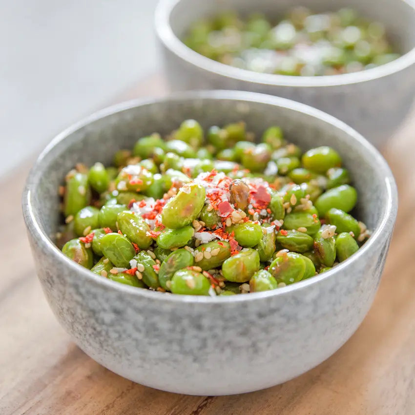 Saisonrezept Juni - Geröstete Edamame