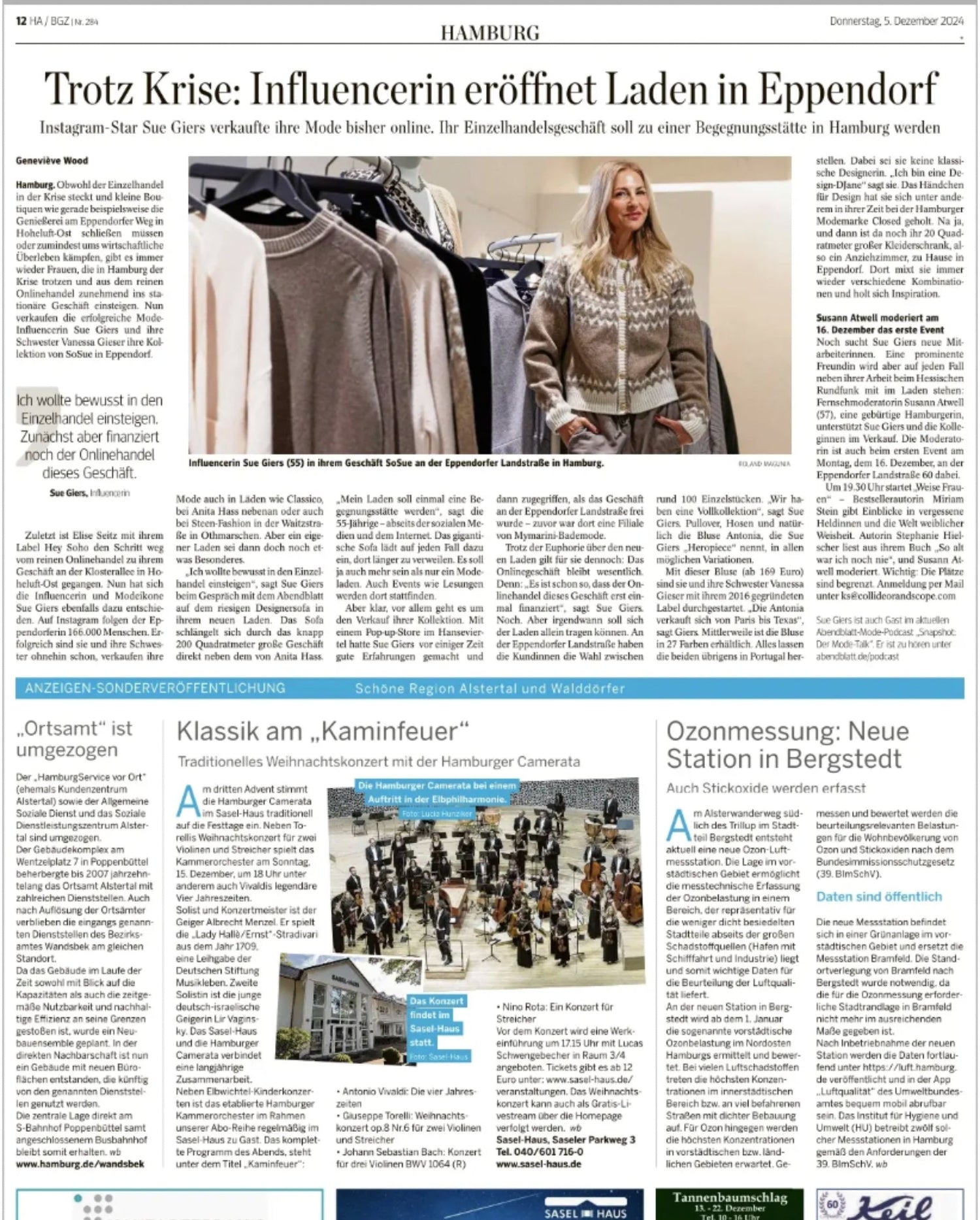 Hamburger Abendblatt - Dezember 2024