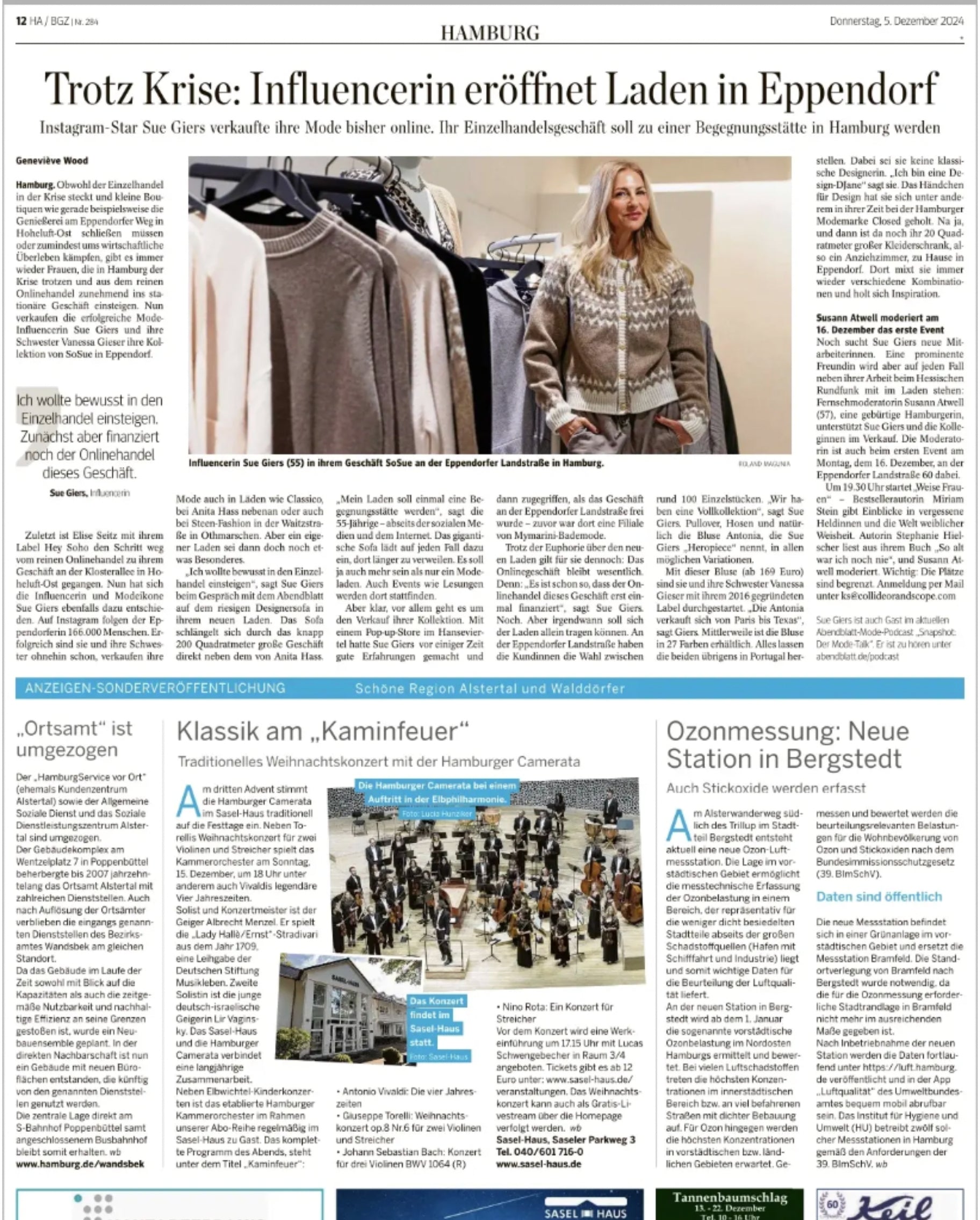 Hamburger Abendblatt - Dezember 2024