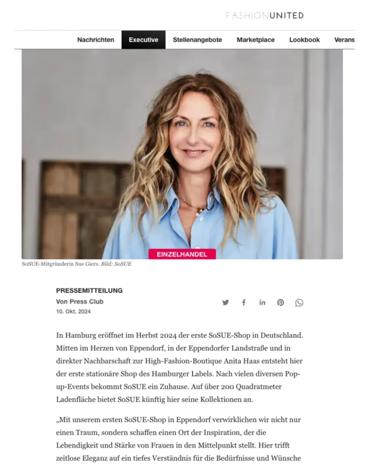 Fashion United - Oktober 2024