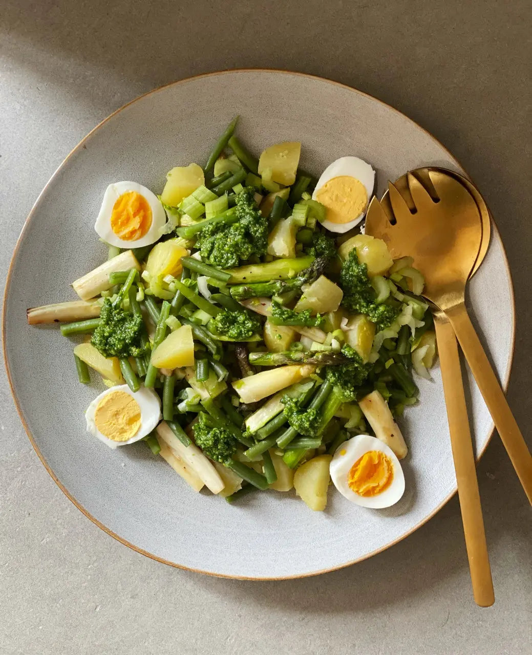 Rezept des Monats: Spargel - Bärlauch Salat