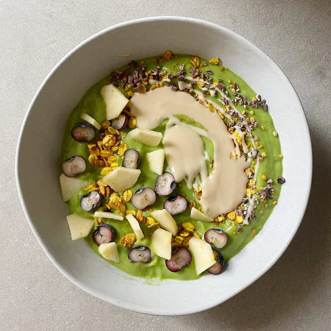 Rezept des Monats - grüne Frühstücksbowl