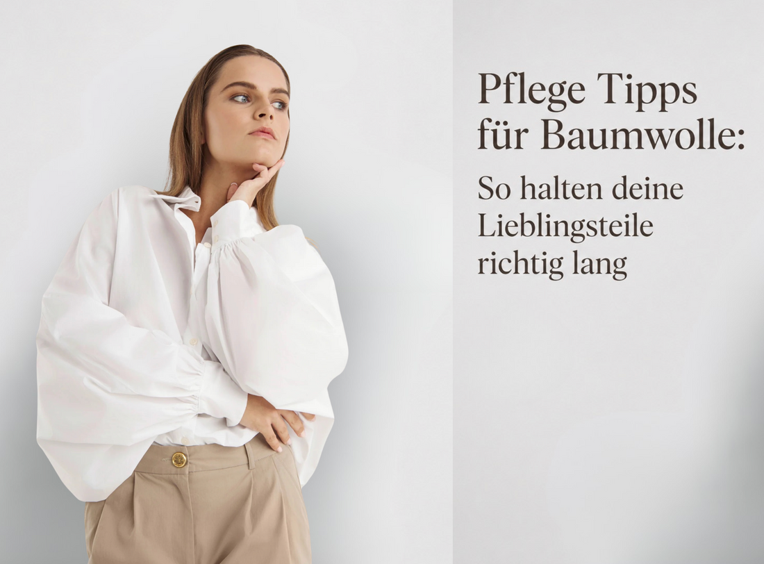 Baumwollkleidung richtig pflegen