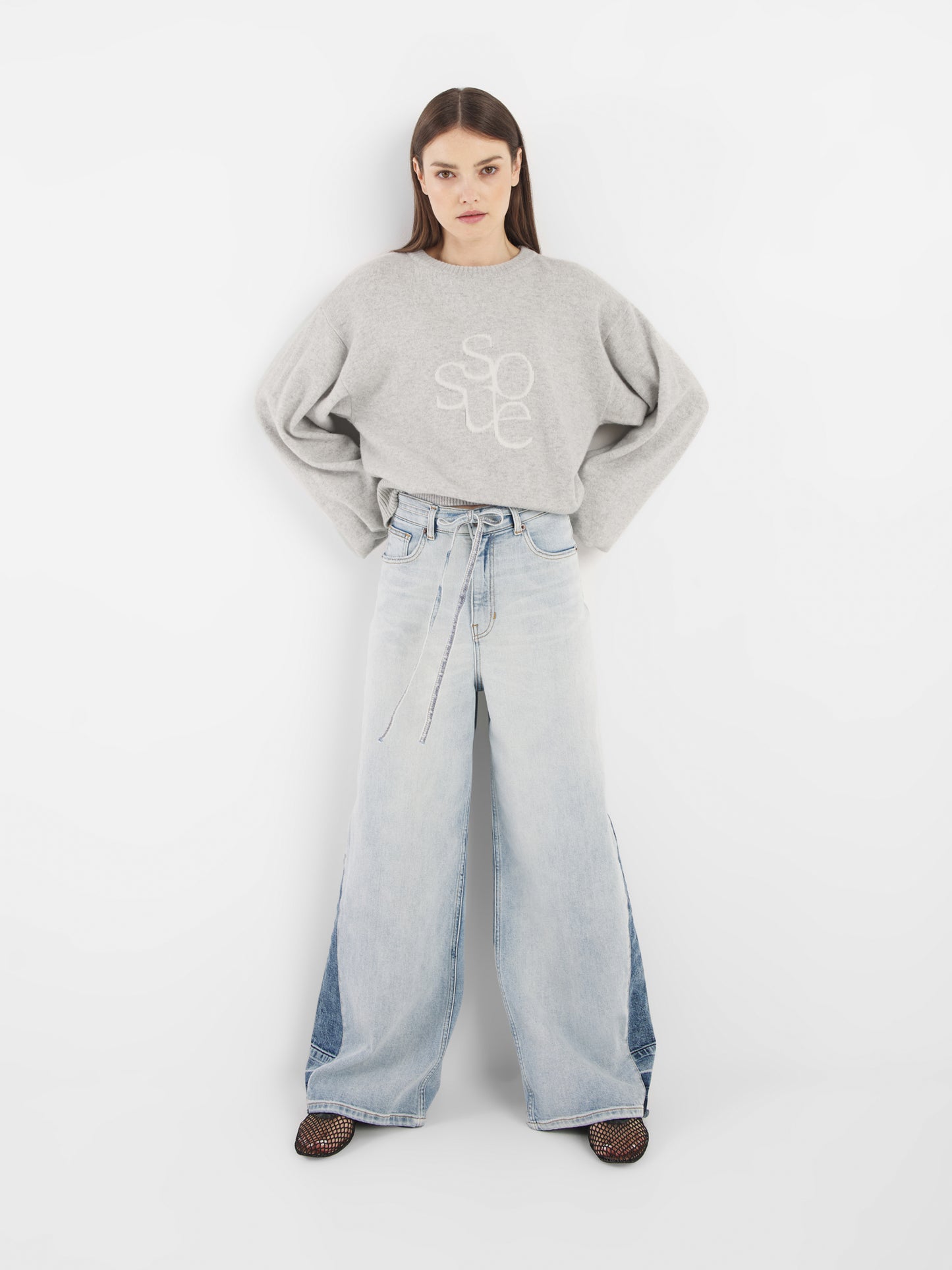 SOSUE Pullover Panna