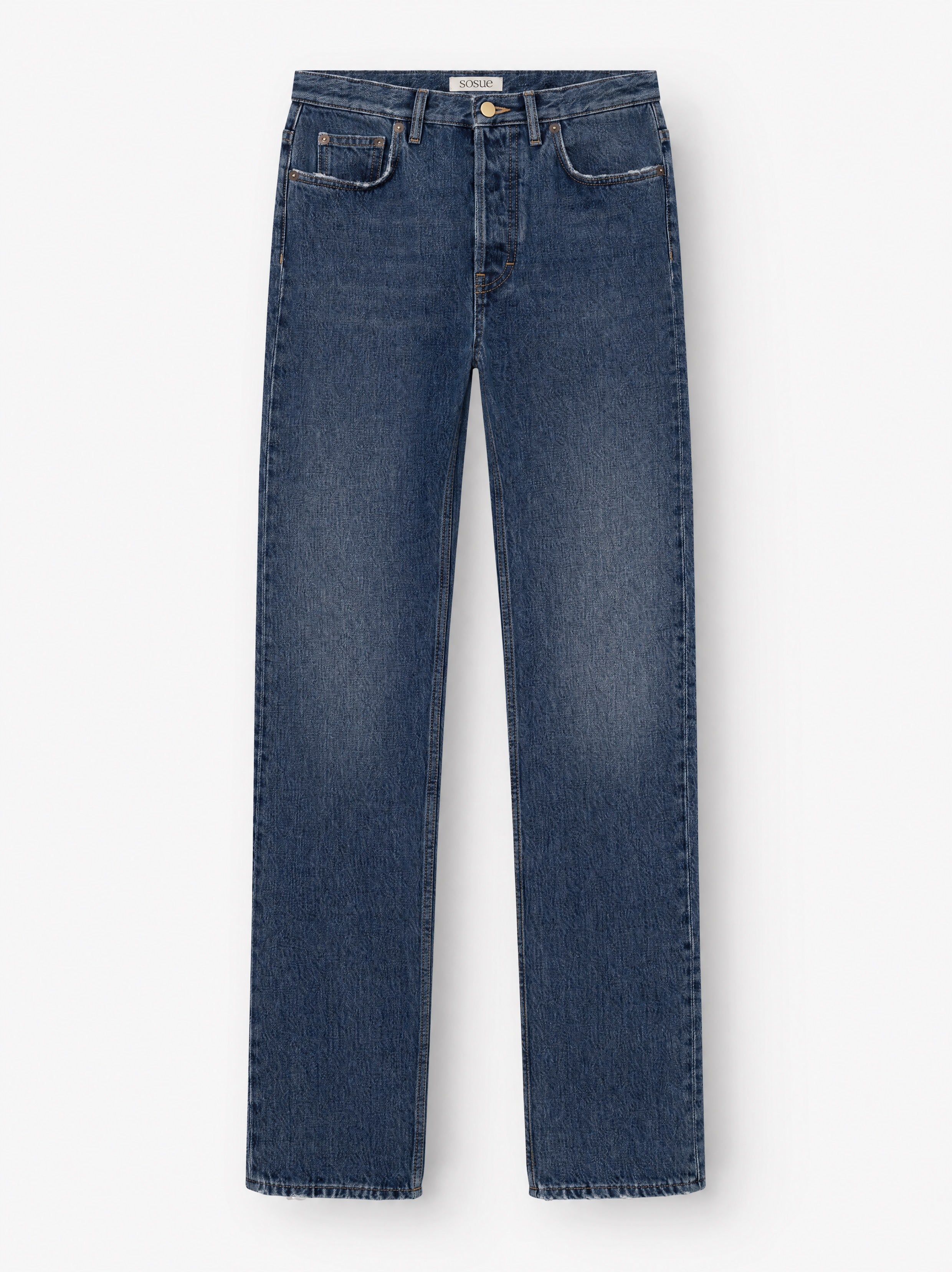 ダークブルー ストレートレッグデニム 大きいサイズTRUE RELIGION 