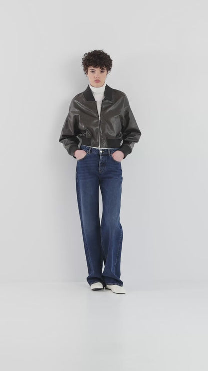Bomber Vegan Leather