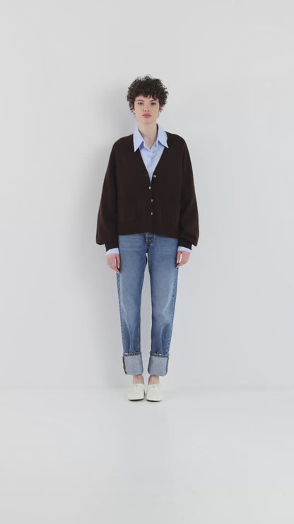 Bella Cardigan Braun