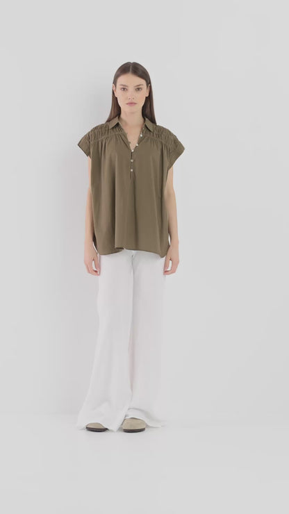 Blouse Maui Olive