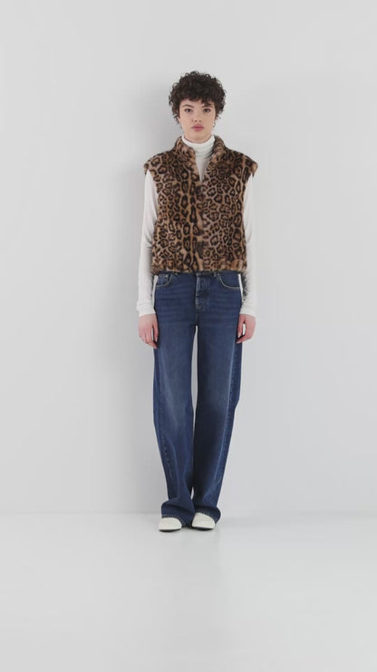 Weste Leopard