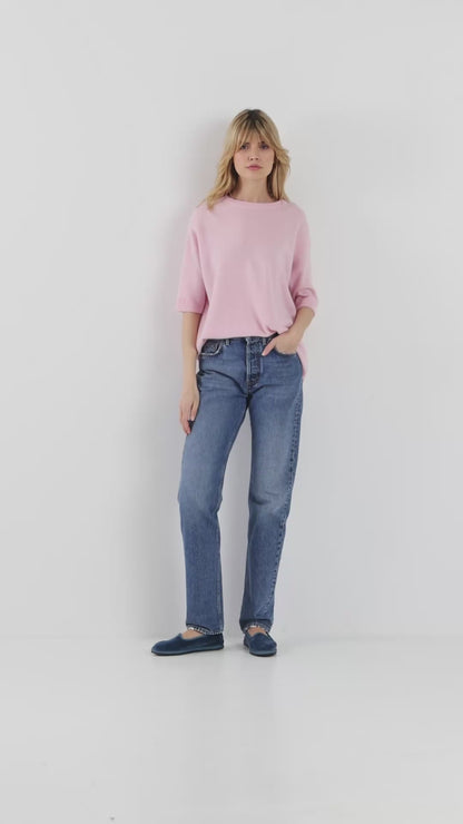Knit TShirt Aurora Rose