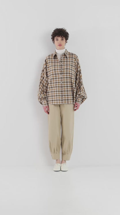 Blouse Antonia Flanellen Ruit