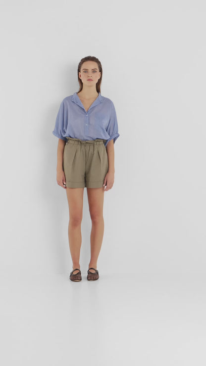 Cowboy Button Cotton Denim