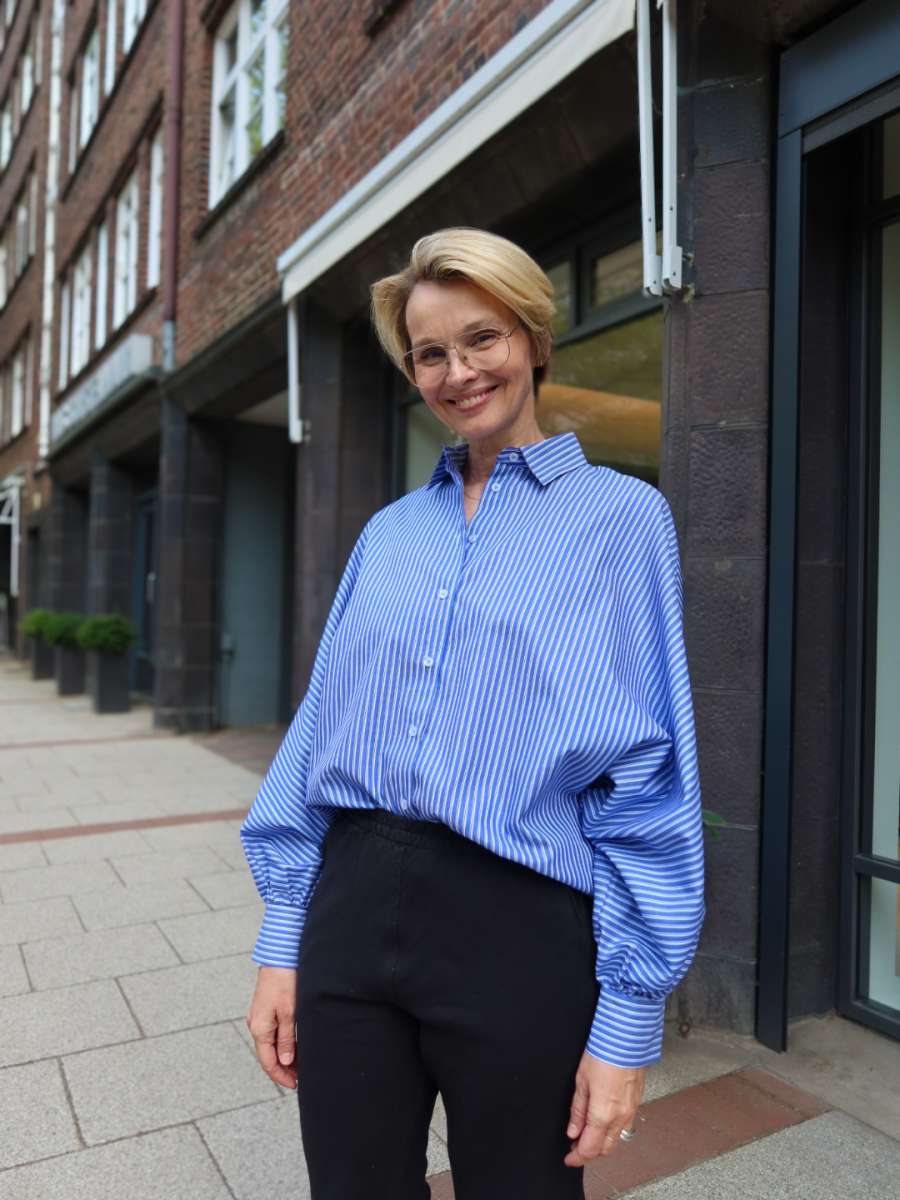 SoSUEソスー SHIRT ANTONIA Blouse Antonia Short Sleeve Gold | Blouses | Tops | Shop | SoSUE