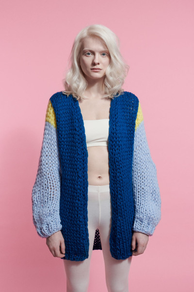 Merino Cardigan Petrol